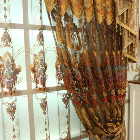Golden Style Curtain